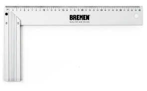 ESCUADRA ALUMINIO 14" PROFESIONAL BREMEN #