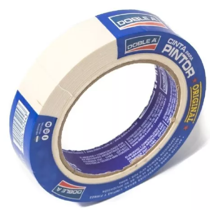 CINTA DE PAPEL ENM. BLANCA 24 MM X 50 MTS DOBLE A