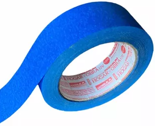 CINTA DE PAPEL ENM. AZUL 36 MM X 40 MTS DOBLE A