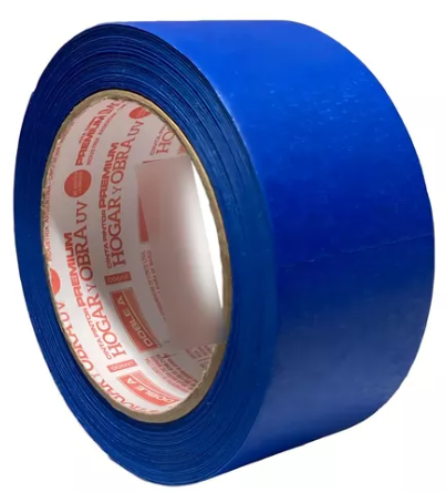 CINTA DE PAPEL ENM. AZUL 48 MM X 40 MTS DOBLE A #