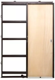 PUERTA PLACA CORREDIZA MDF 60 X 2,00 MTS #