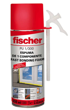 ESP. POLIURETANO EXP. FISCHER X 300 ML #