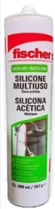 SILICONA MULTIUSO TRANSPARENTE X 260 ML #