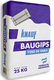 YESO KNAUF BAUGIPS X 25 KG #