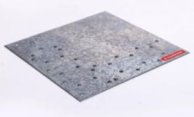 [BARBID9YCM90B] CARTELA 200 X 200 X 1,29 MM PERFORADA 