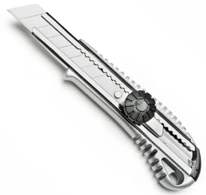 [BREME6X92XHG4] CUCHILLA METALICA RETRACTIL con RUEDA BREMEN®