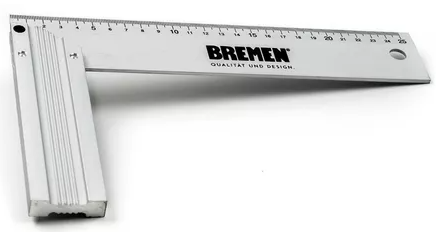 [BREMESXJXMVDO] ESCUADRA ALUMINIO 10" PROFESIONAL BREMEN