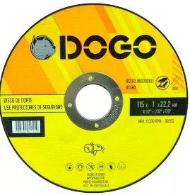 [DOGONMDOT1Q0] DISCO P/ACERO E INOX 115x1.0x22.2 DOGO